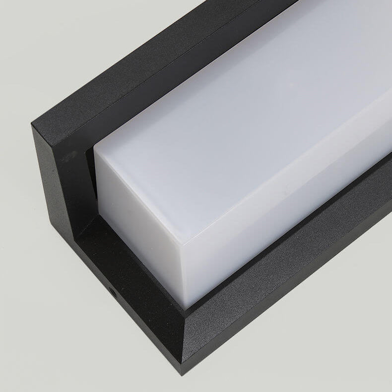 Moderne Rechthoekige Buitenlamp Met LED En Bewegingssensor