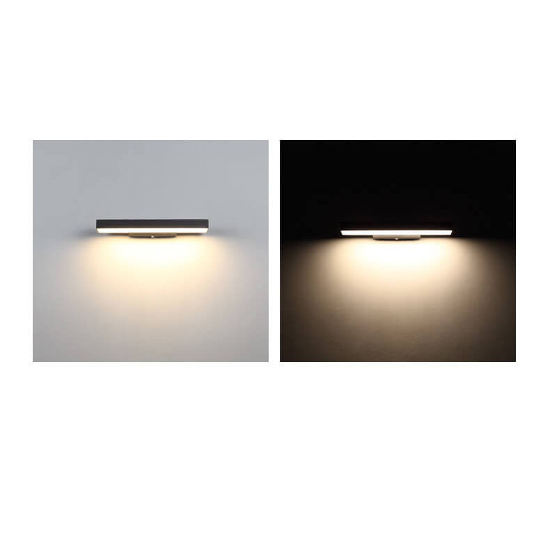 Moderne Buiten Wandlamp In Rechthoekig Design