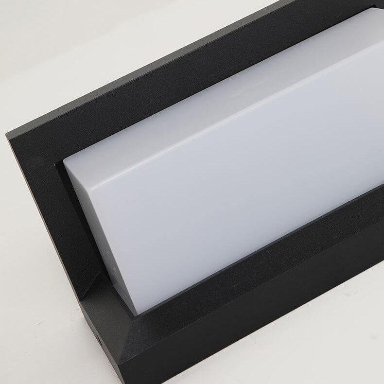 Moderne Rechthoekige Buitenlamp Met LED En Bewegingssensor