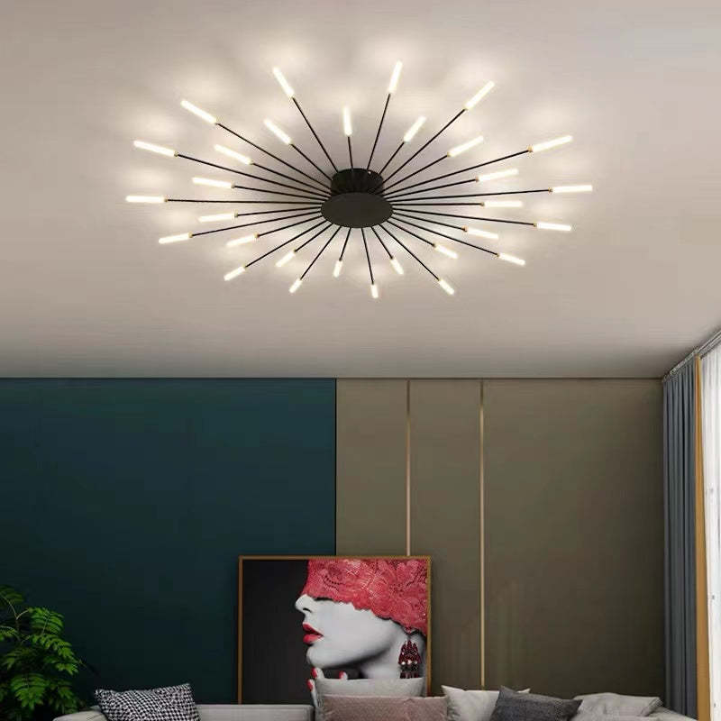 Moderne Plafondlamp Met Stralend Design