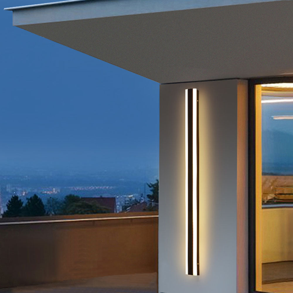 Moderne Lineaire Buitenlamp Met LED Verlichting