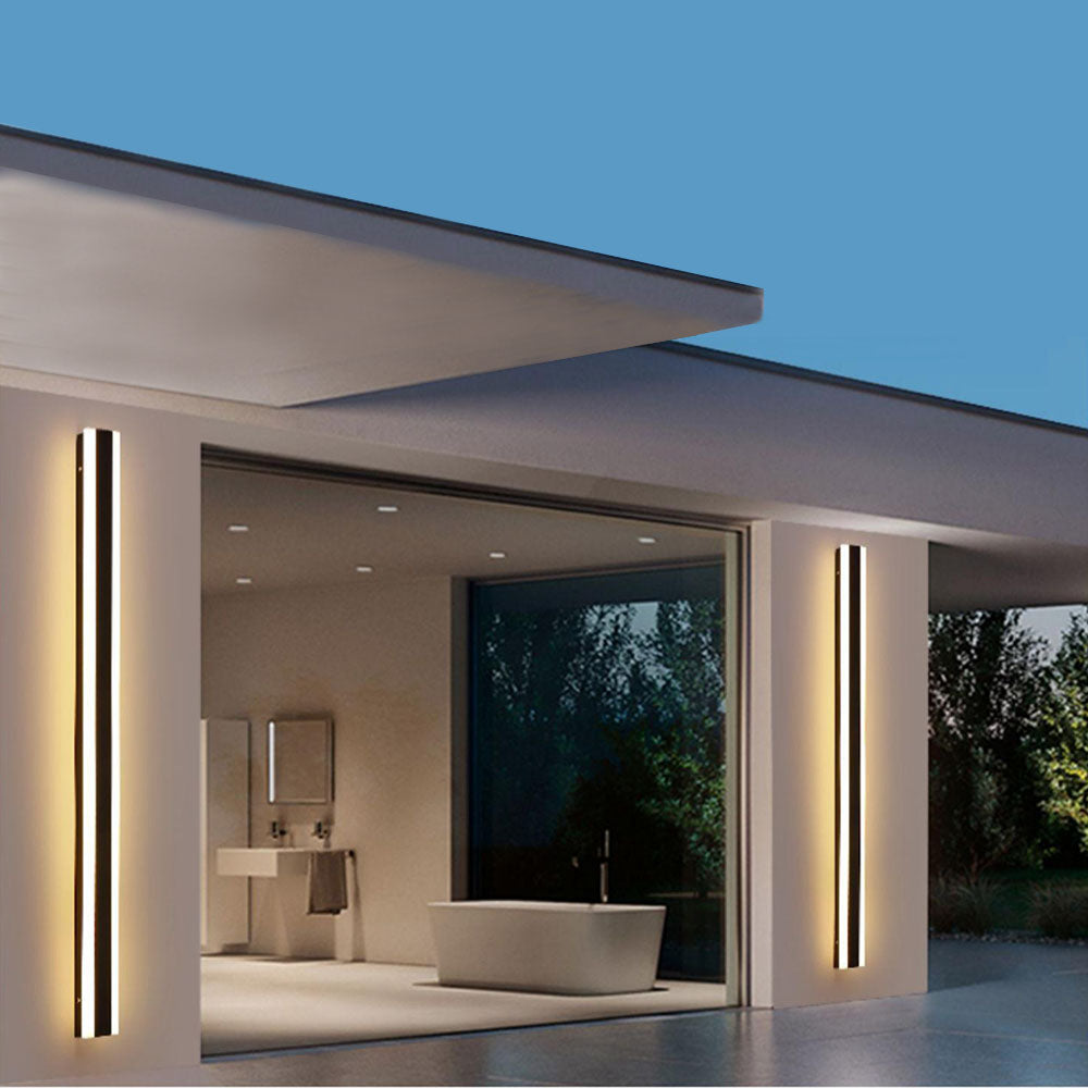 Moderne Lineaire Buitenlamp Met LED Verlichting