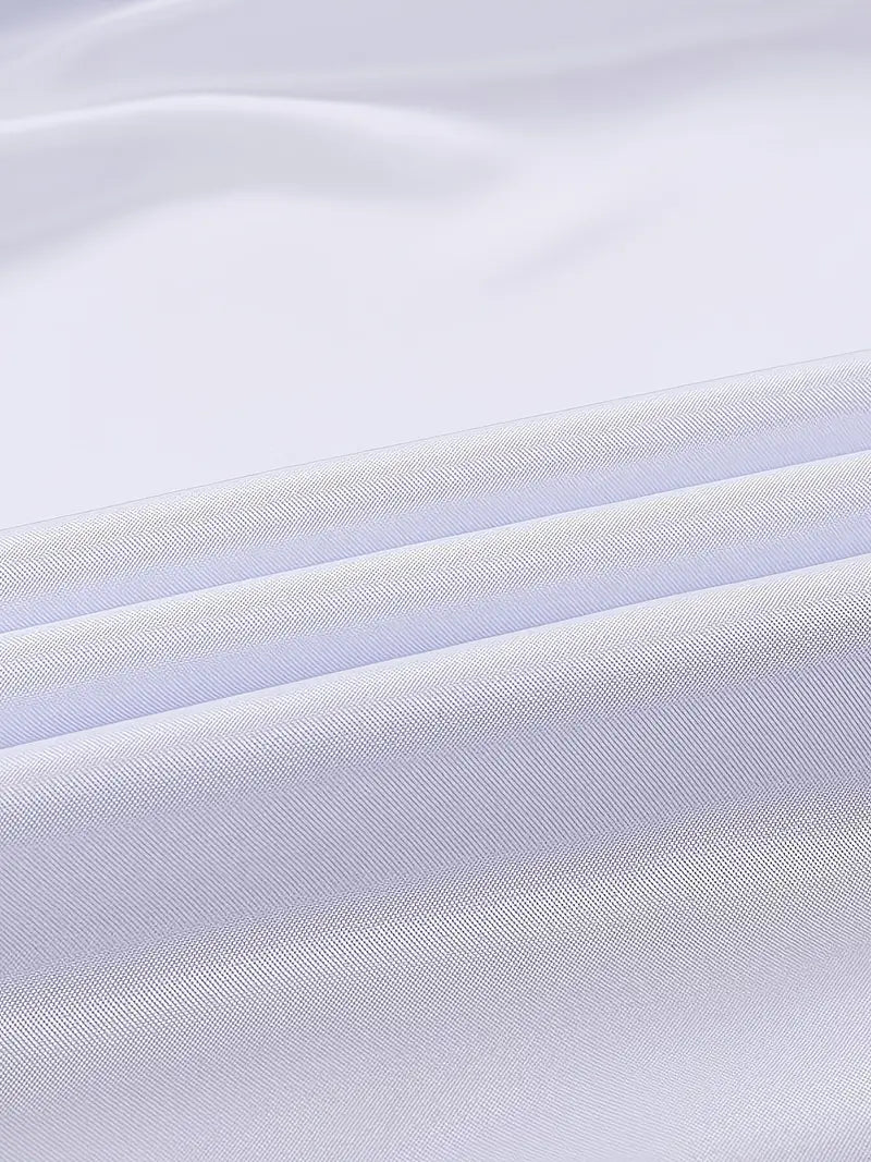 Heren Klassiek Overhemd Met Button-Down Kraag En Getailleerde Pasvorm