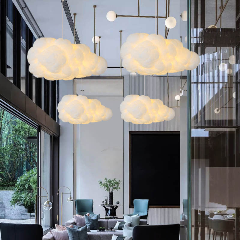 Wolkvormige Witte Hanglamp