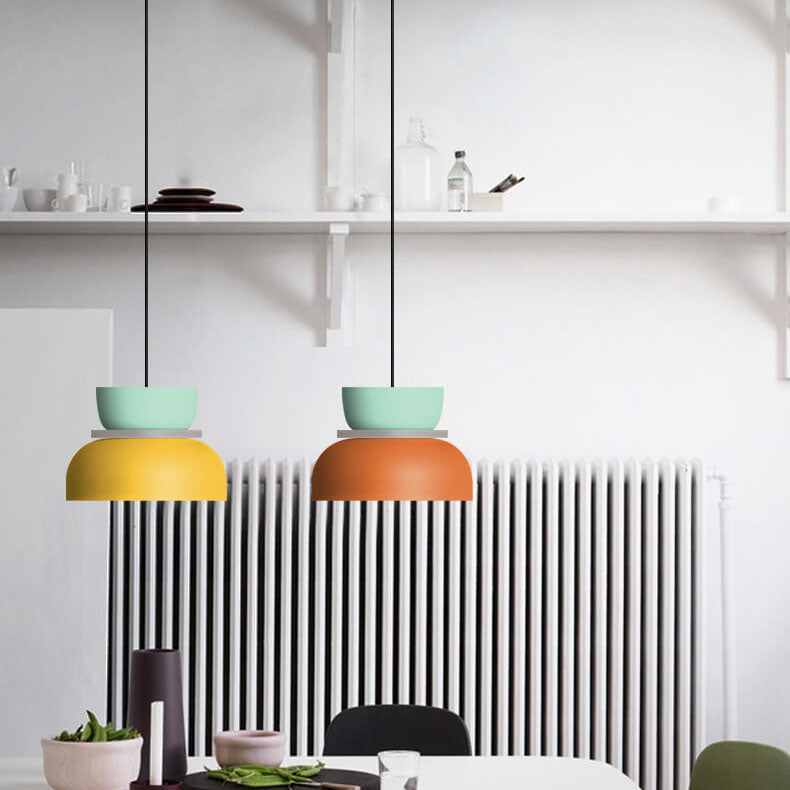 Moderne Kleurrijke Hanglamp In Retro Stijl