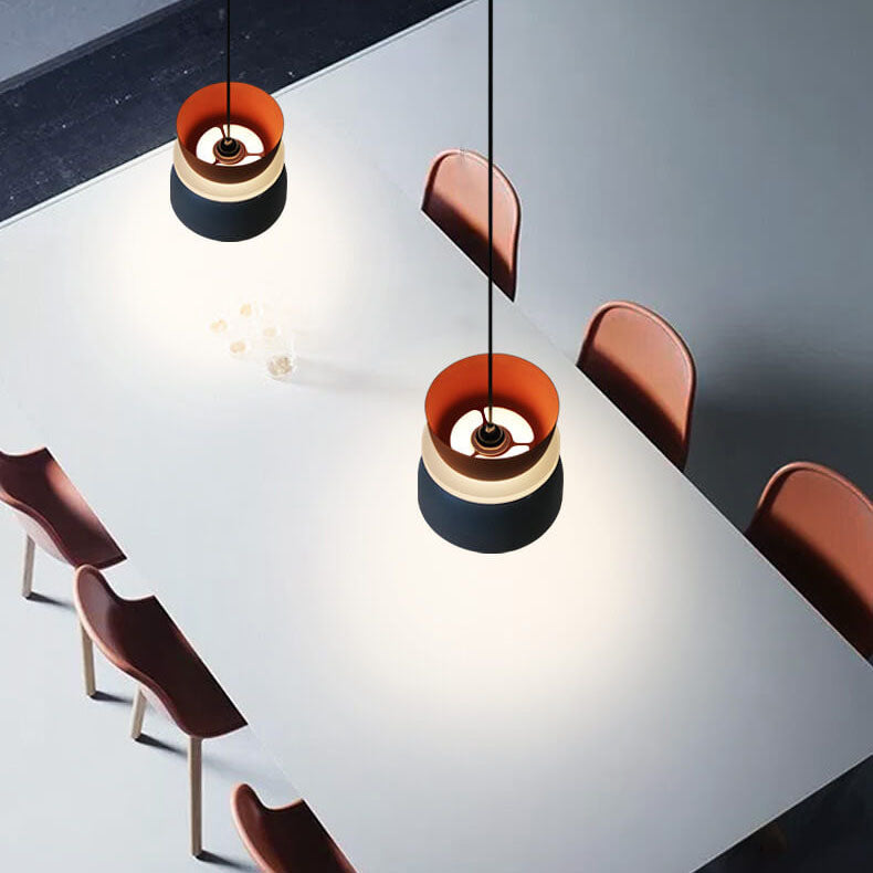 Moderne Kleurrijke Hanglamp In Retro Stijl