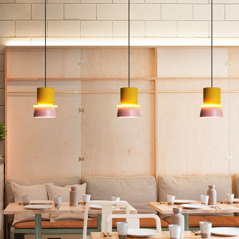 Moderne Kleurrijke Hanglamp In Retro Stijl
