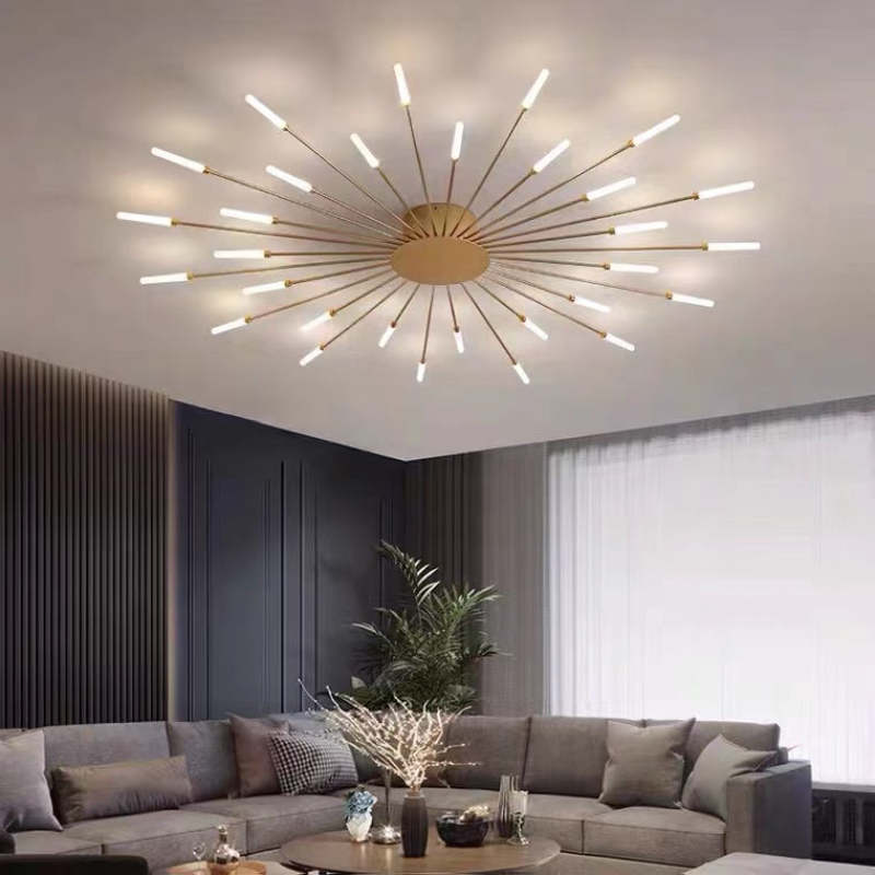 Moderne Plafondlamp Met Stralend Design