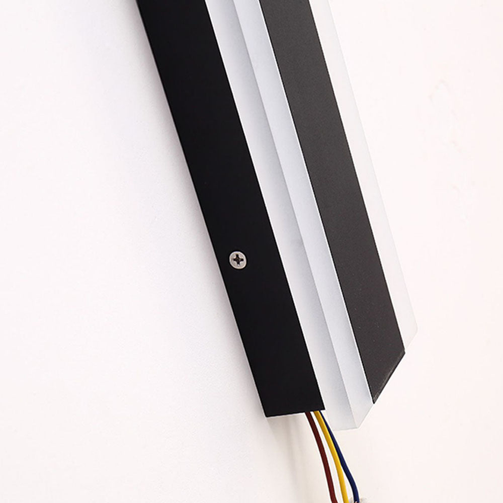 Moderne Lineaire Buitenlamp Met LED Verlichting