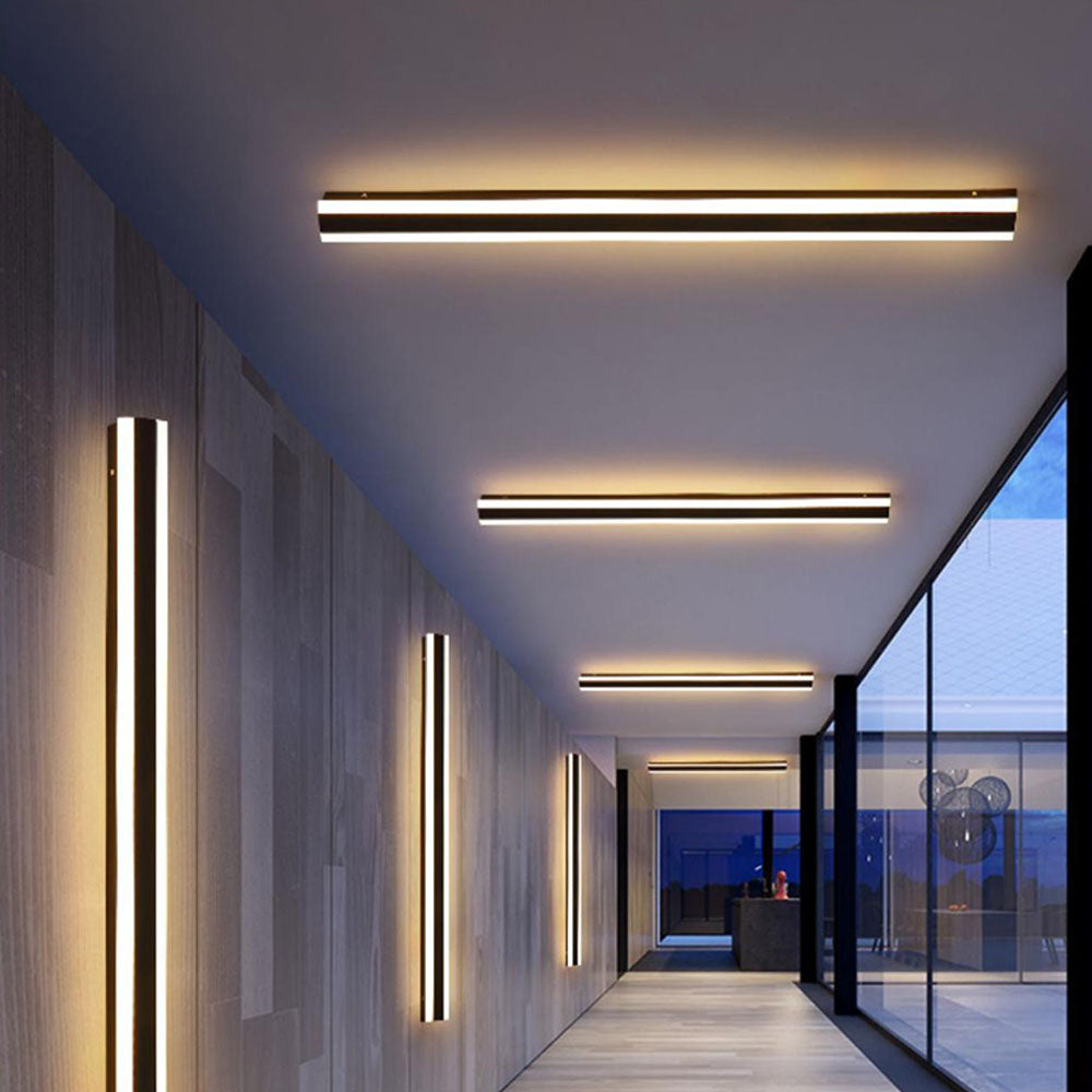 Moderne Lineaire Buitenlamp Met LED Verlichting