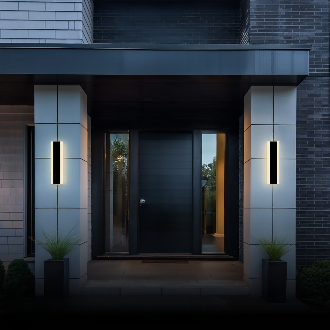 Moderne Lineaire Buitenlamp Met LED Verlichting