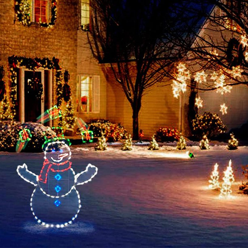 Speels Kerst Sneeuwbal LED Licht Voor Buiten Decoratie
