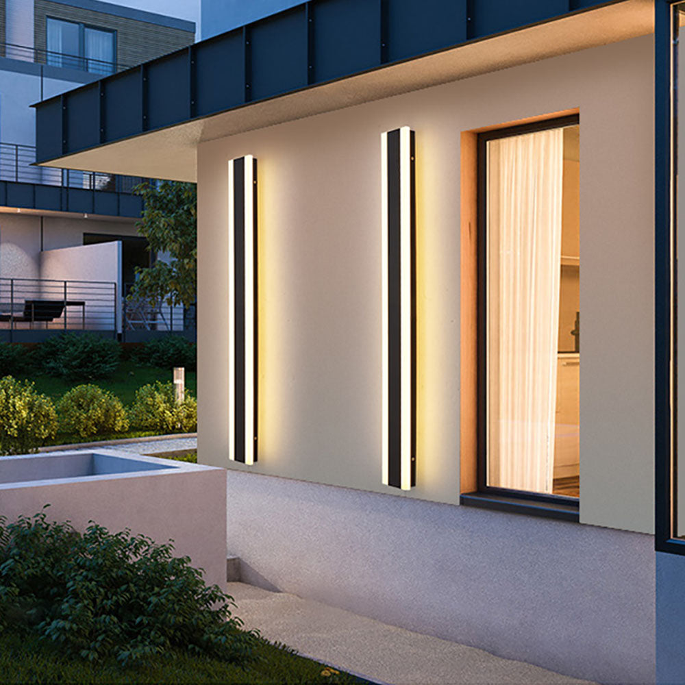 Moderne Lineaire Buitenlamp Met LED Verlichting