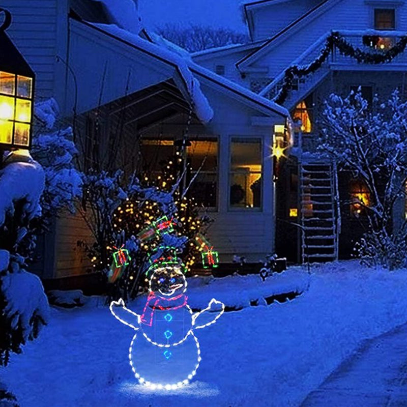 Speels Kerst Sneeuwbal LED Licht Voor Buiten Decoratie