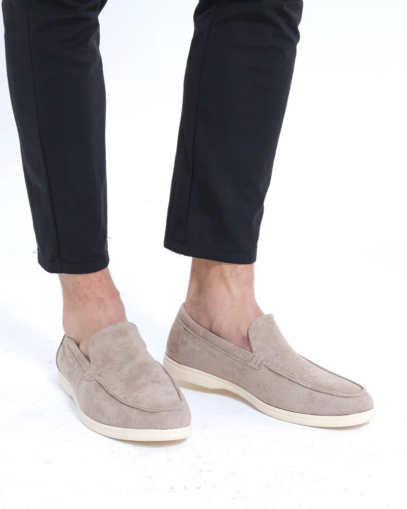 Heren Loafers Met Suède Look Instapmodel En Comfortzool
