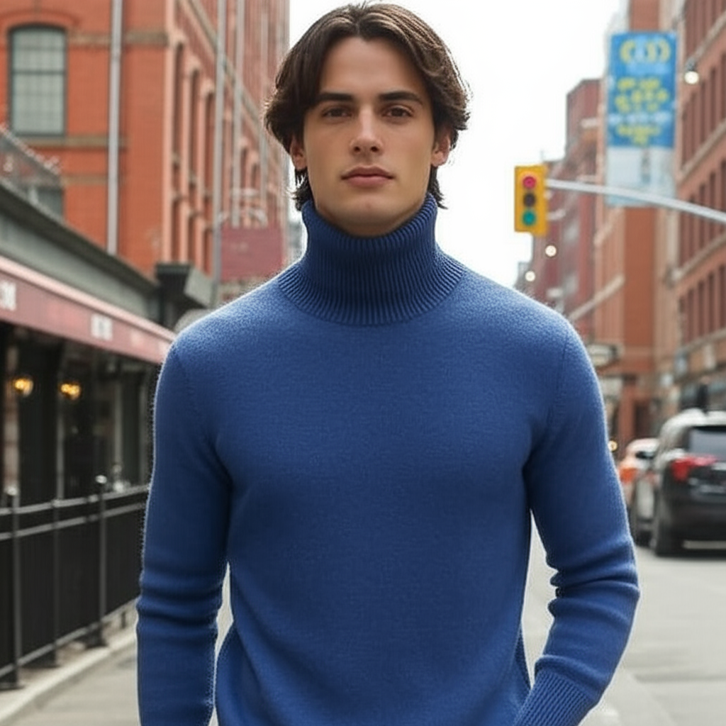 Heren Coltrui Met Hoge Col Voor Comfortabele Pasvorm