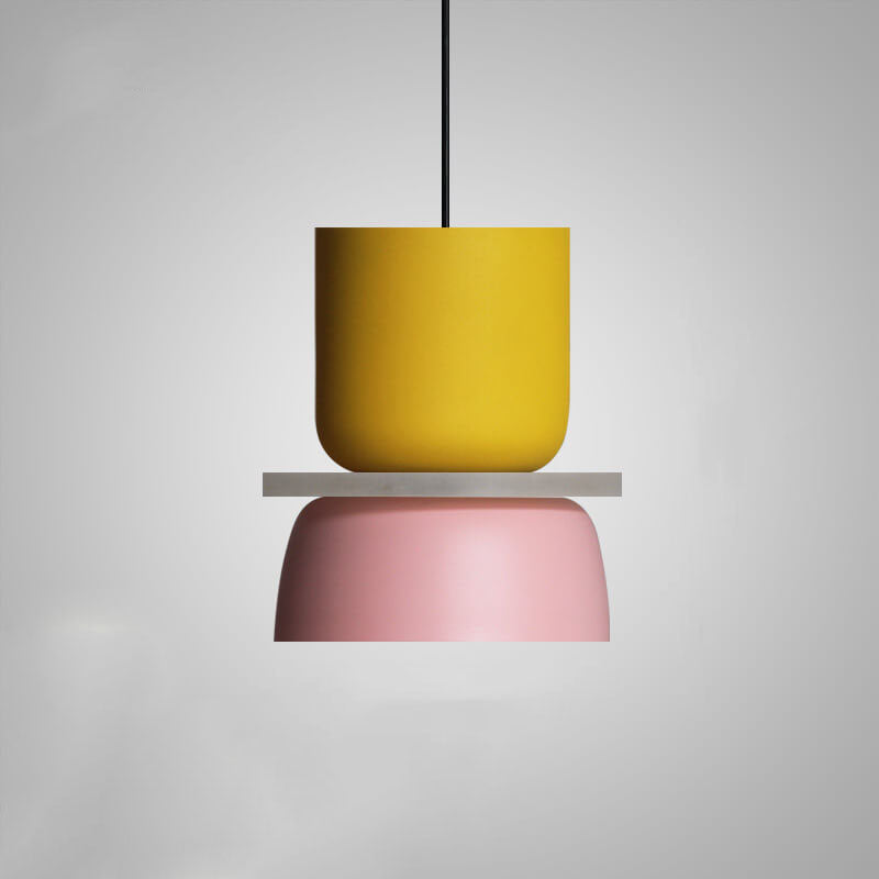 Moderne Kleurrijke Hanglamp In Retro Stijl