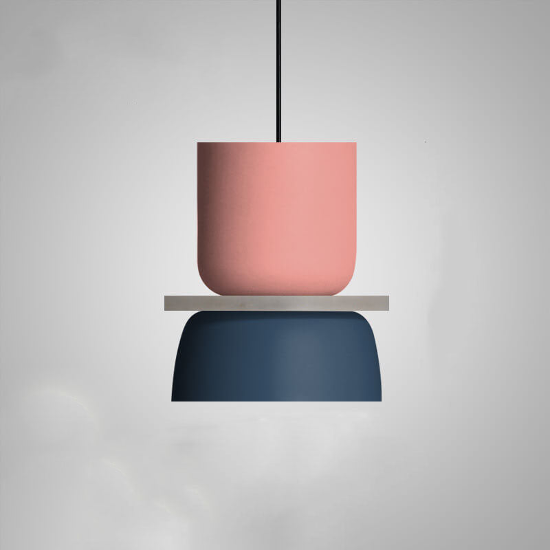 Moderne Kleurrijke Hanglamp In Retro Stijl