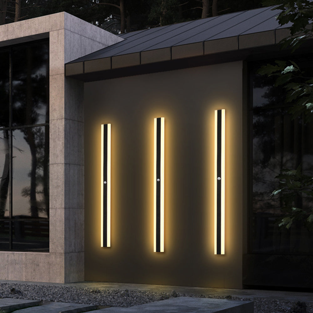 Moderne Lineaire Buitenlamp Met LED Verlichting