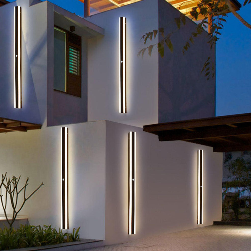 Moderne Lineaire Buitenlamp Met LED Verlichting
