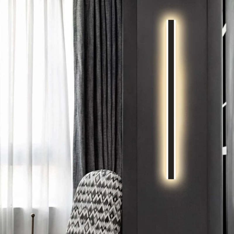 Moderne Lineaire Buitenlamp Met LED Verlichting