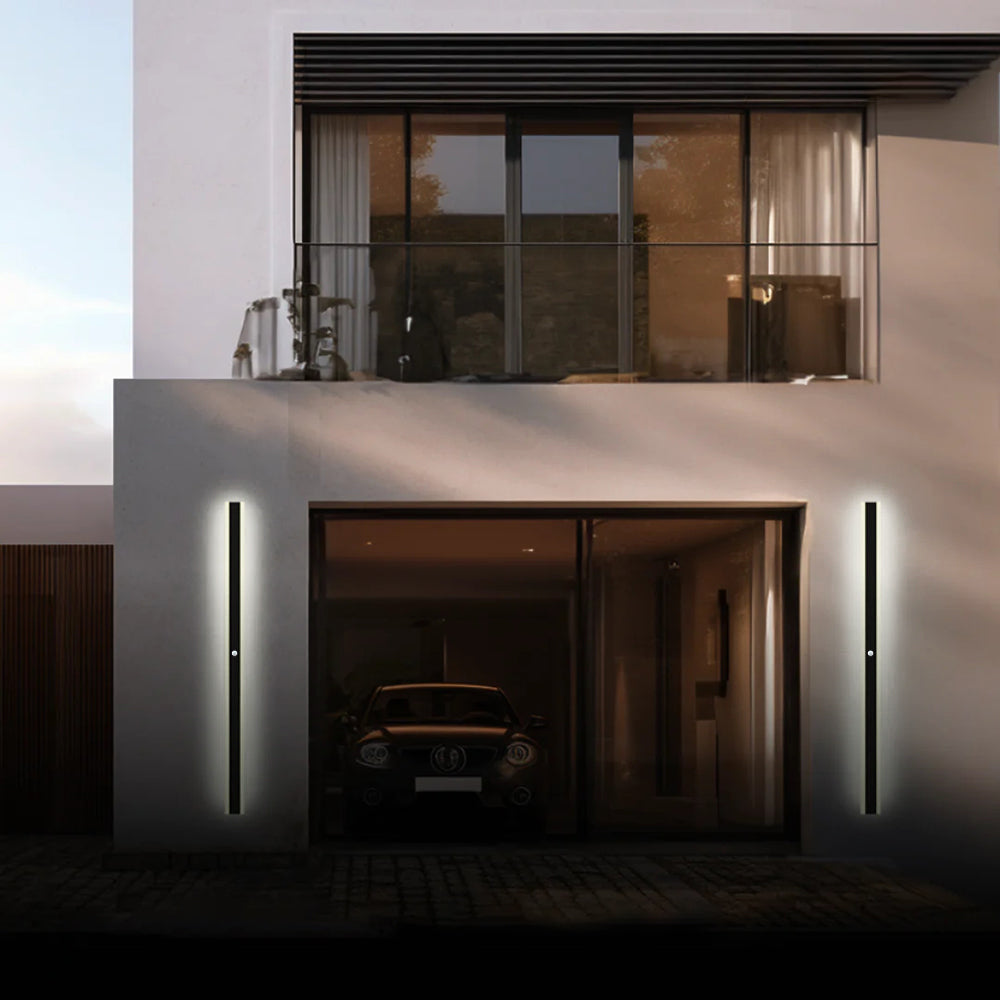 Moderne Lineaire Buitenlamp Met LED Verlichting