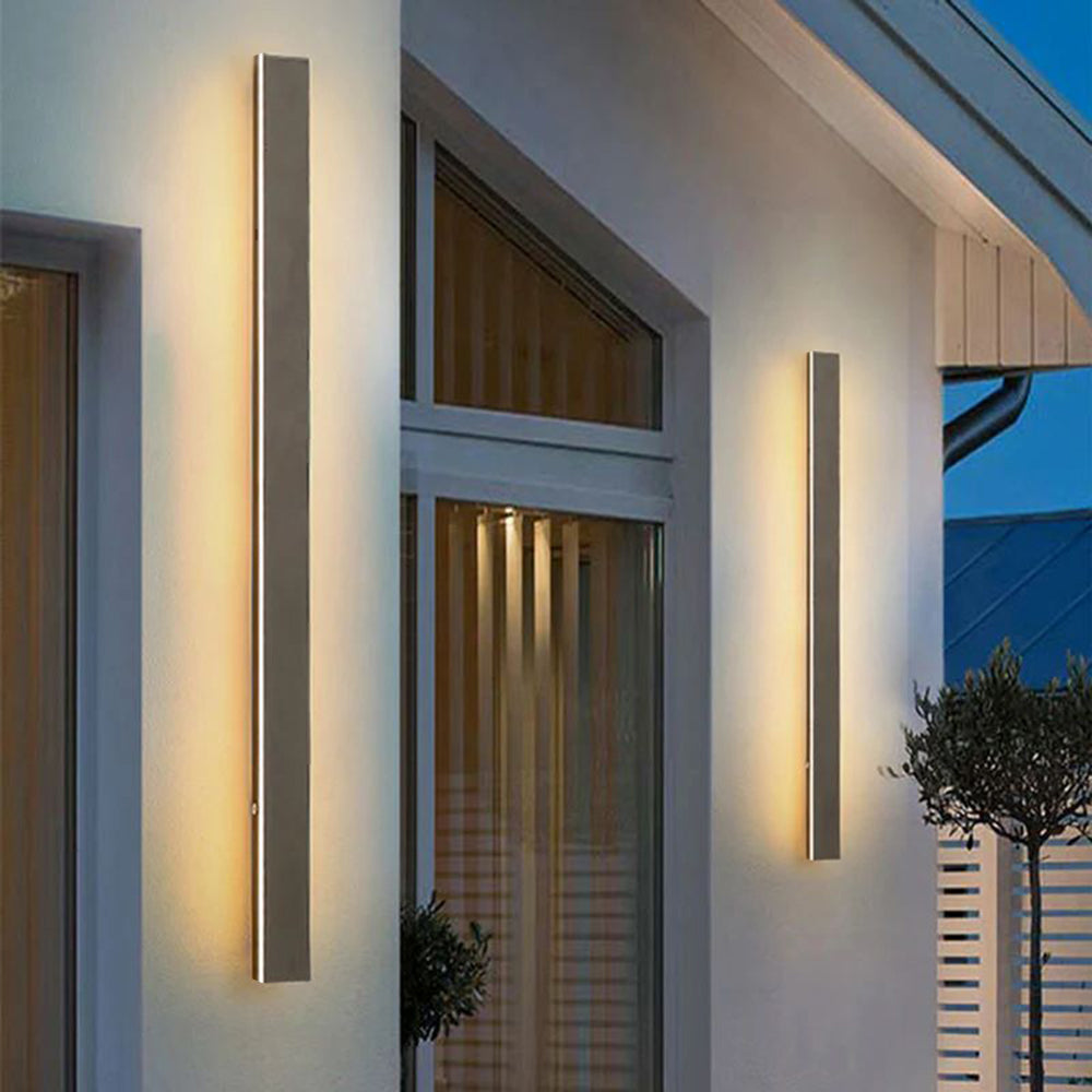 Metalen Slanke Lineaire LED Buitenwandlamp
