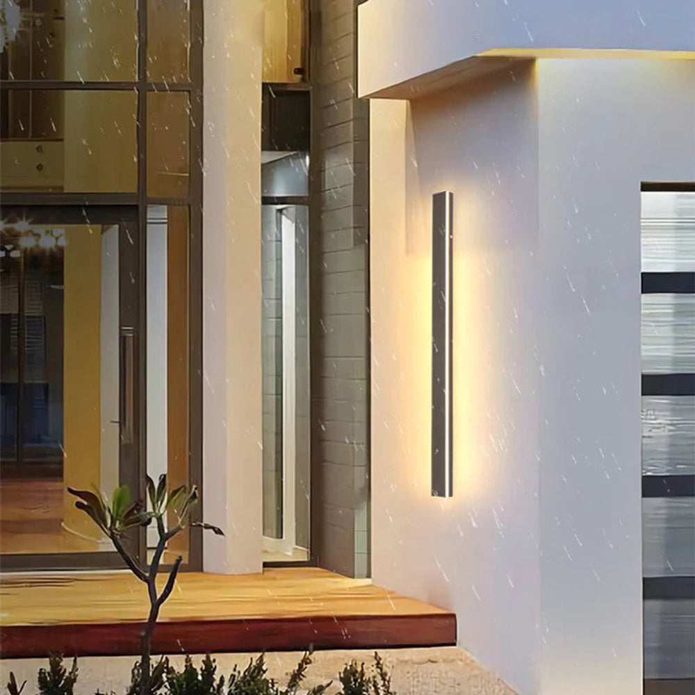 Metalen Slanke Lineaire LED Buitenwandlamp