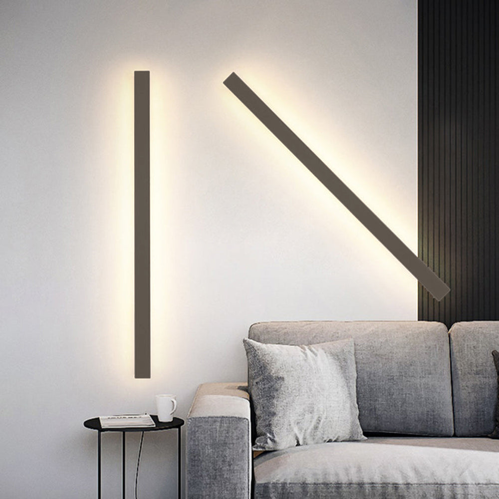 Metalen Slanke Lineaire LED Buitenwandlamp