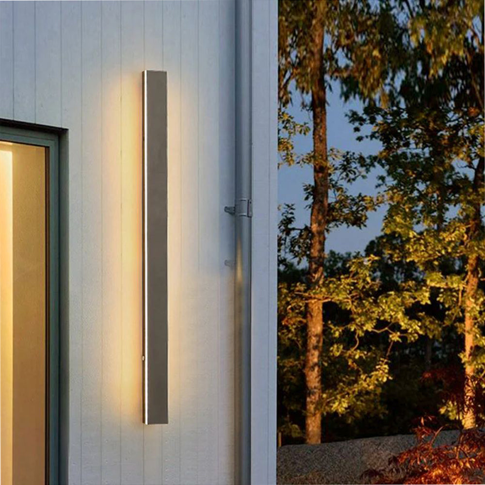 Metalen Slanke Lineaire LED Buitenwandlamp