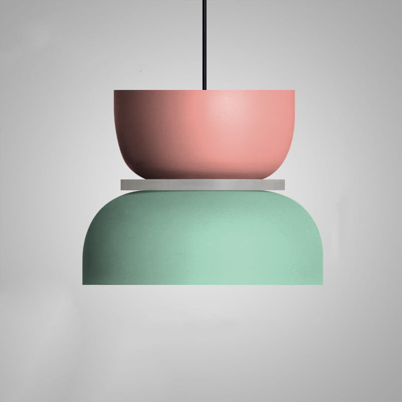 Moderne Kleurrijke Hanglamp In Retro Stijl