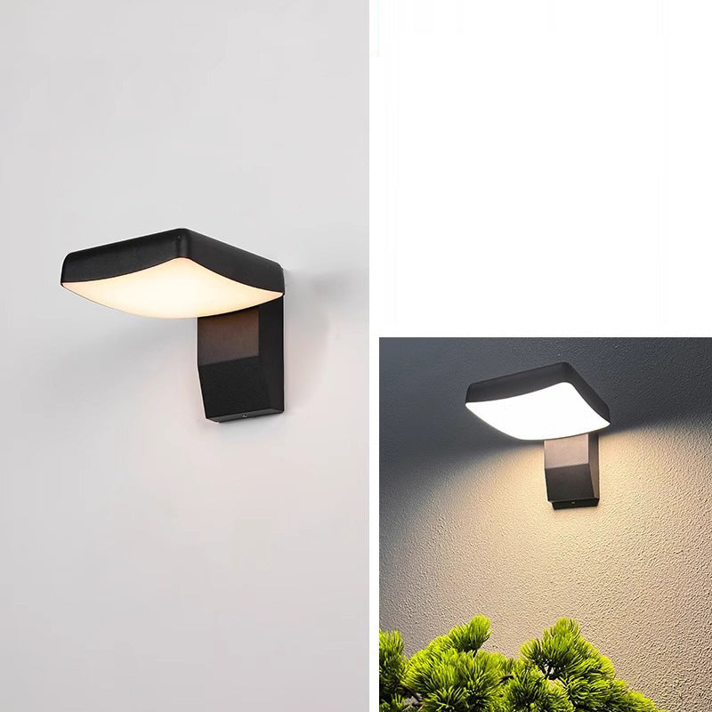 Moderne Buitenlamp Met LED En Bewegingssensor