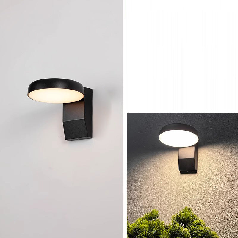 Moderne Buitenlamp Met LED En Bewegingssensor