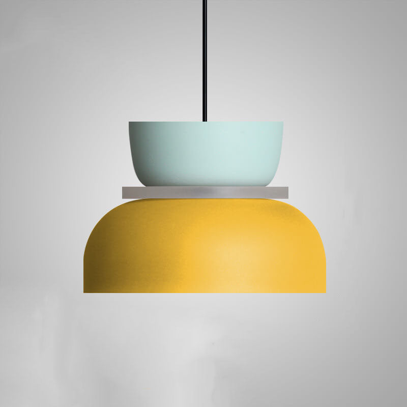 Moderne Kleurrijke Hanglamp In Retro Stijl