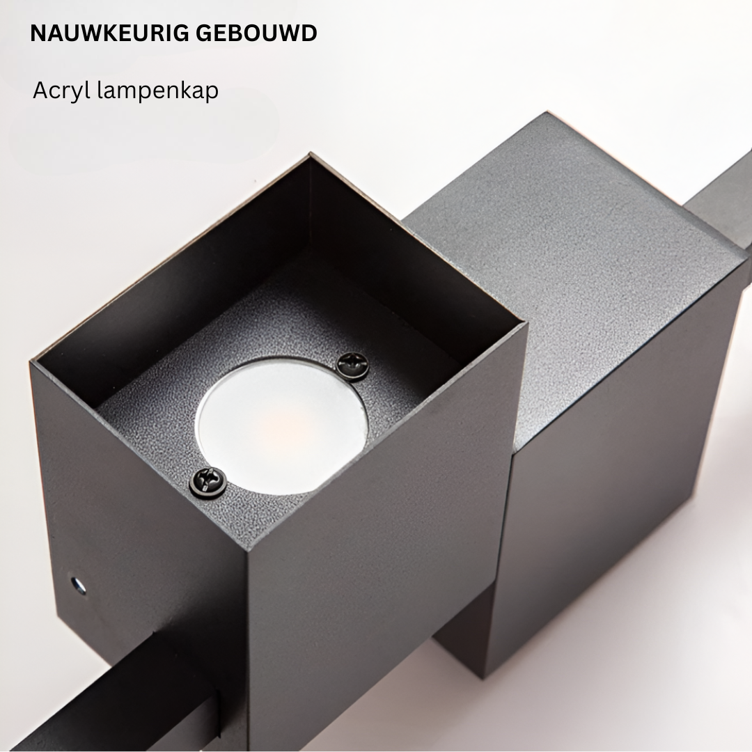 Minimalistische Lange LED Wandlamp In Strak Design