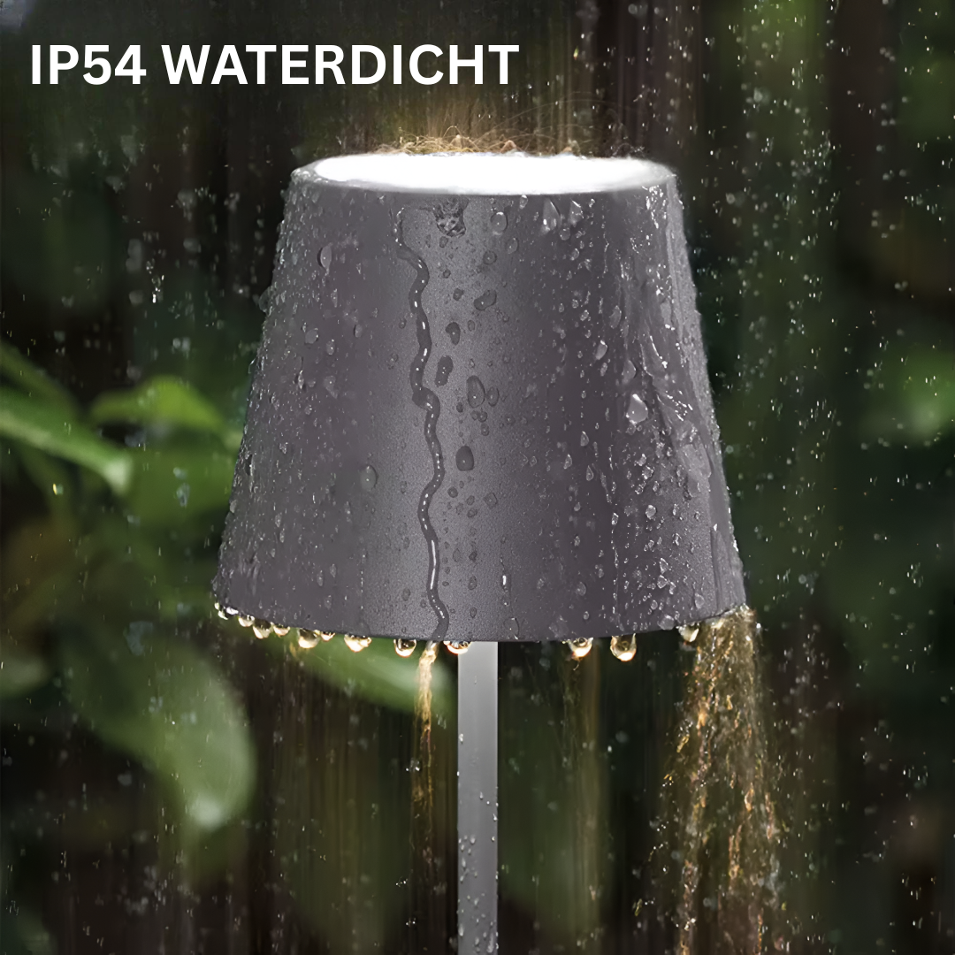 Vintage Waterdichte Dimbare Draadloze Tafellamp