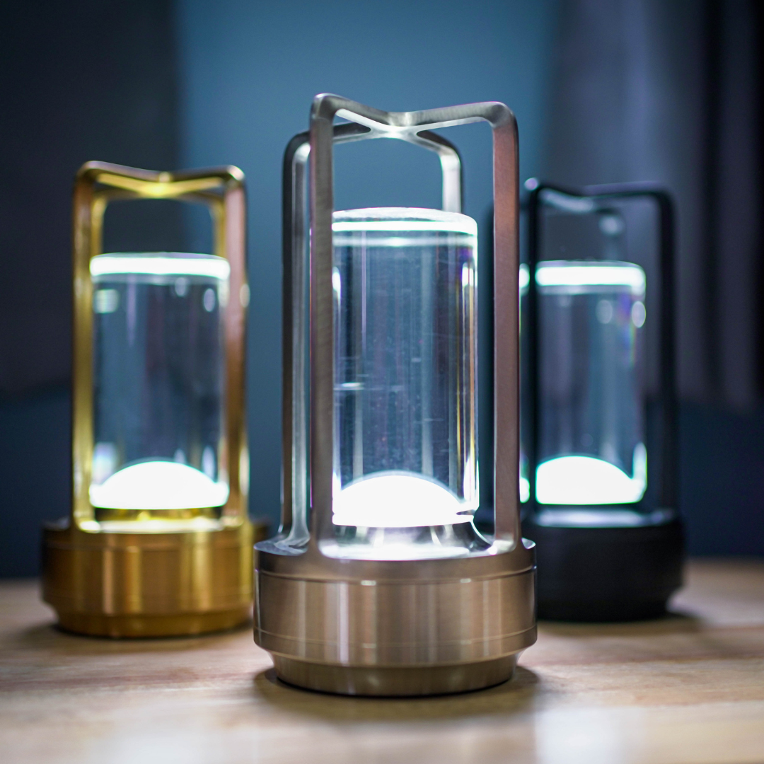 Kristallen Draadloze LED Tafellamp In Modern Design