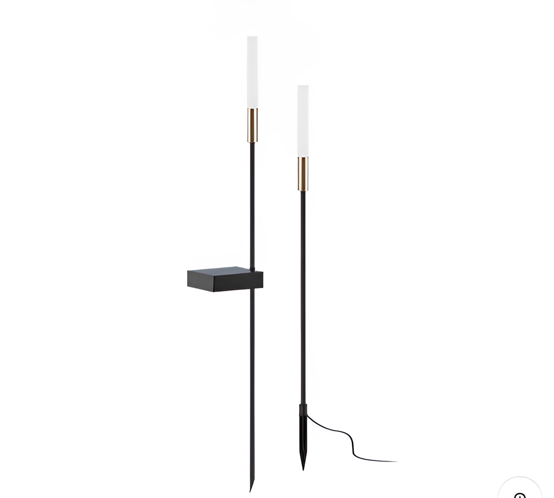 Solar Tuinverlichting Met Moderne Slanke LED Staven
