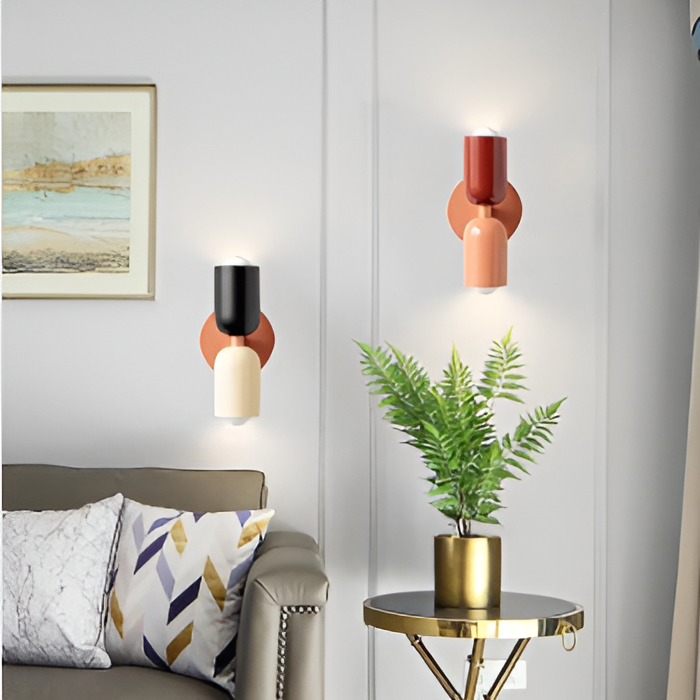 Vintage Wandlamp Met Dubbelzijdige Lichtbron