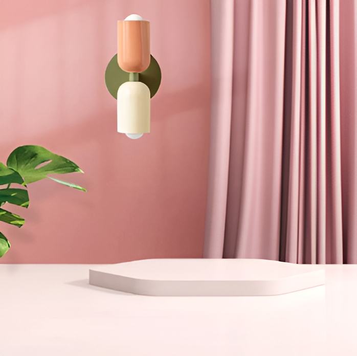 Vintage Wandlamp Met Dubbelzijdige Lichtbron
