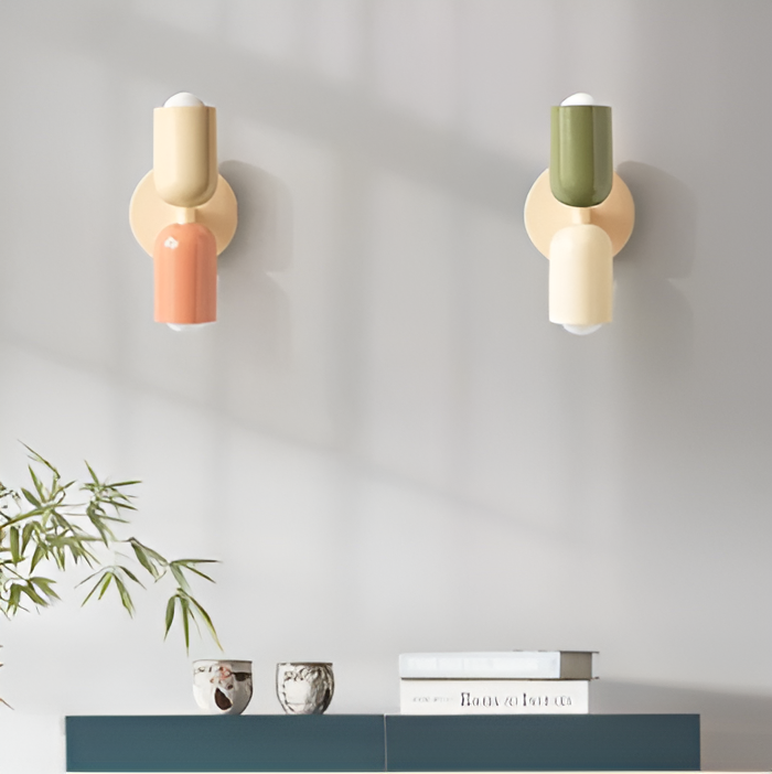 Vintage Wandlamp Met Dubbelzijdige Lichtbron