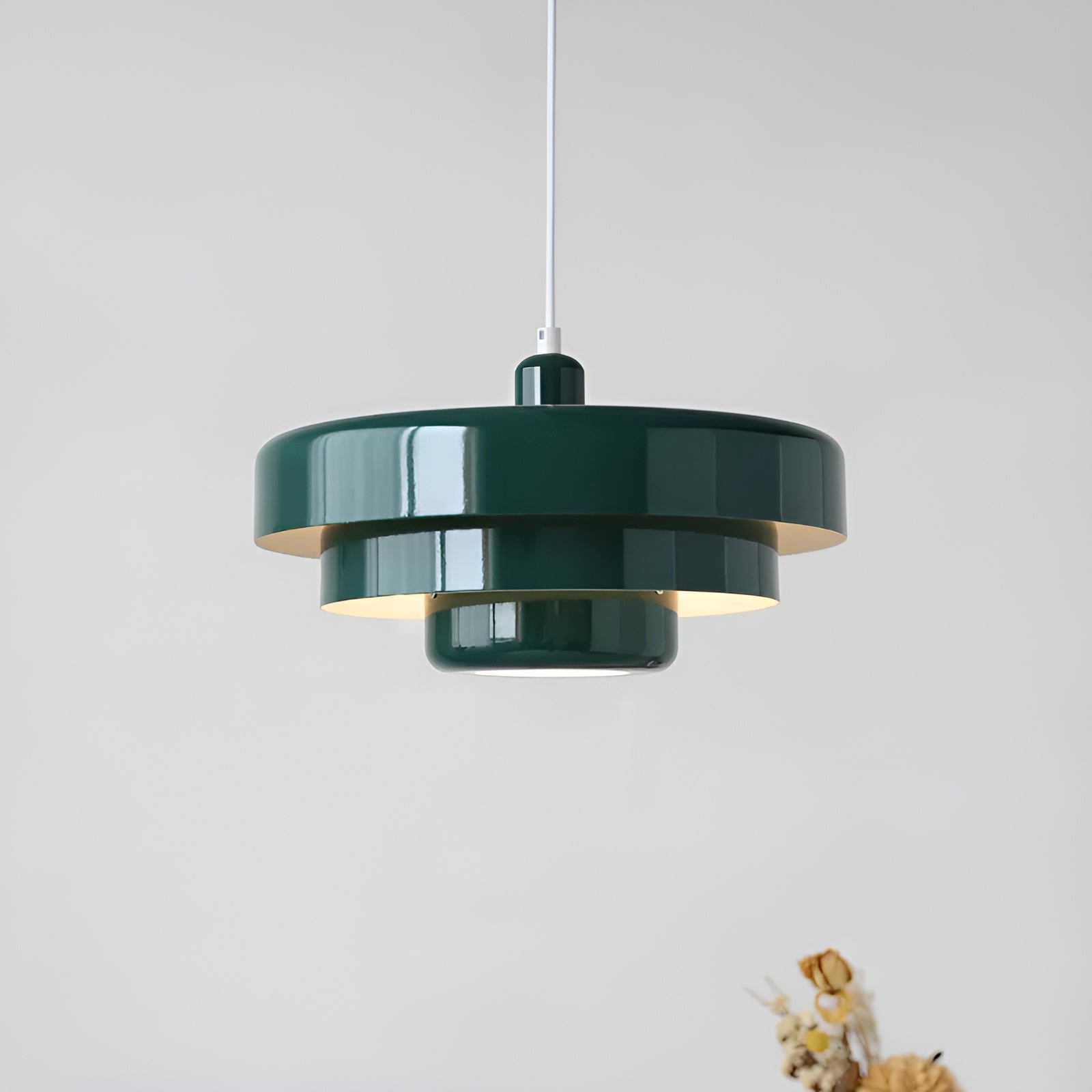 Retro Hanglamp Van Metaal In Scandinavisch Design