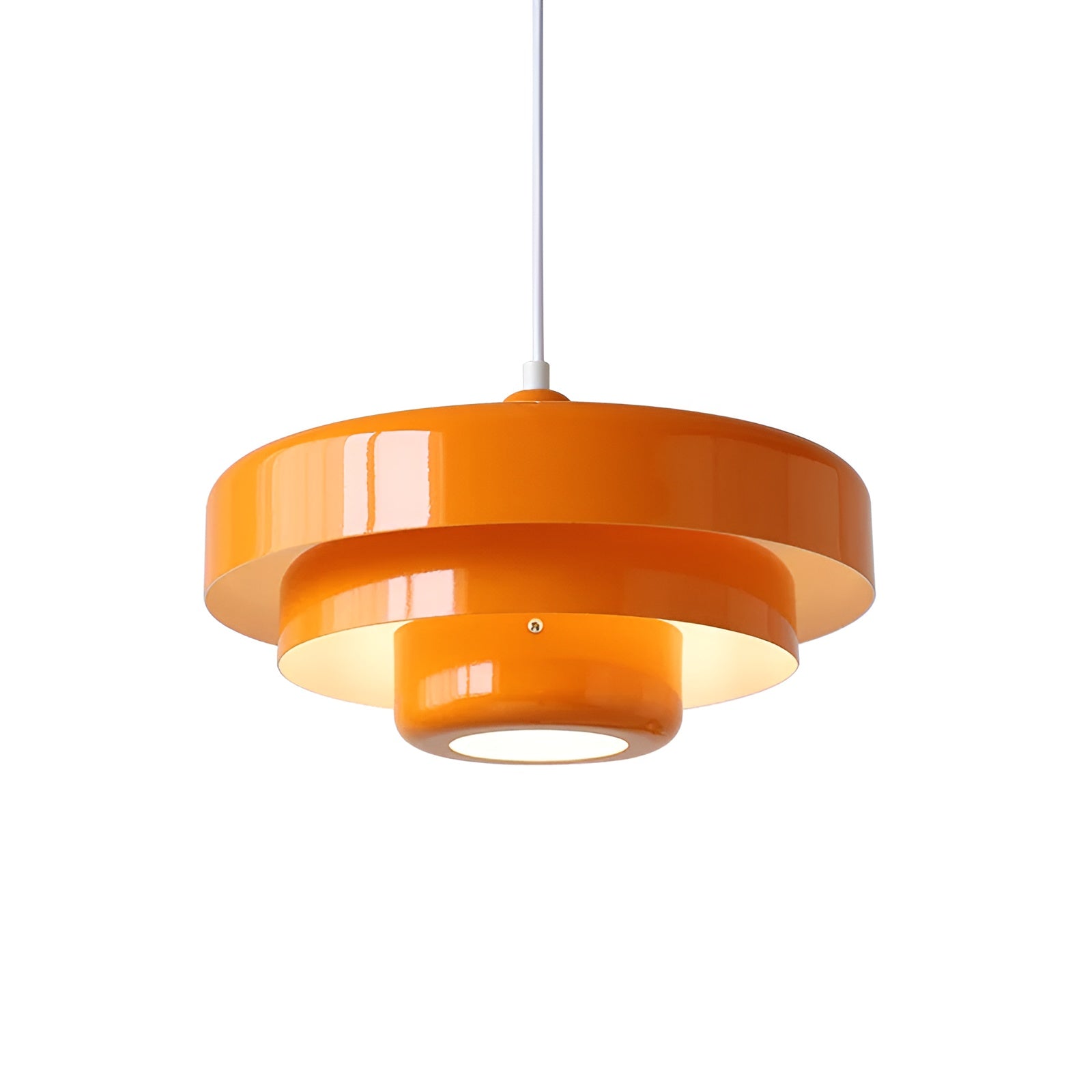 Retro Hanglamp Van Metaal In Scandinavisch Design
