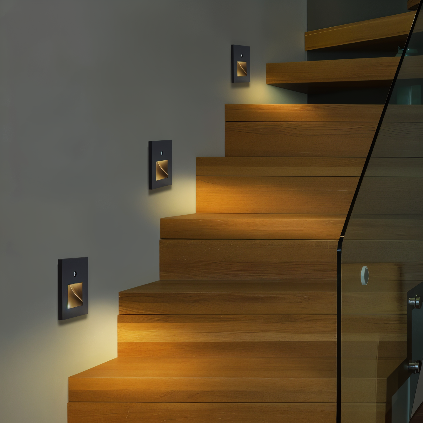 Inbouw Wandlamp Met Bewegingssensor Voor Trapverlichting