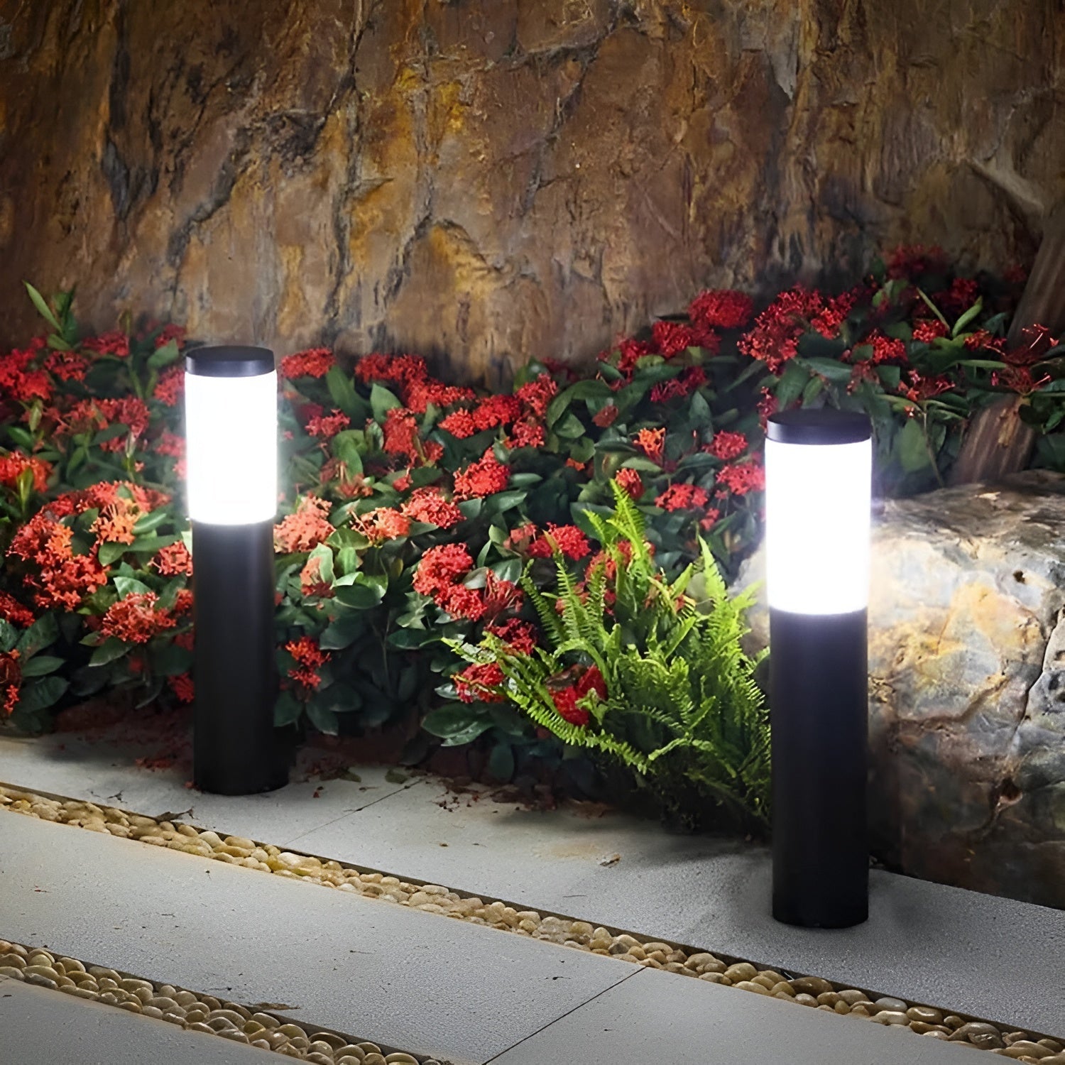 Moderne Solar Buitenlamp Voor Tuin En Padverlichting