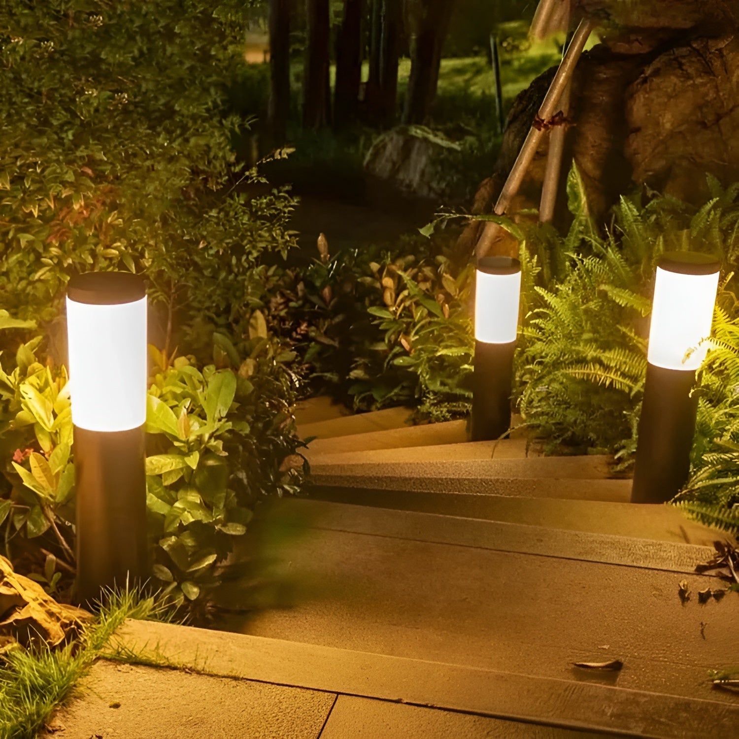 Moderne Solar Buitenlamp Voor Tuin En Padverlichting