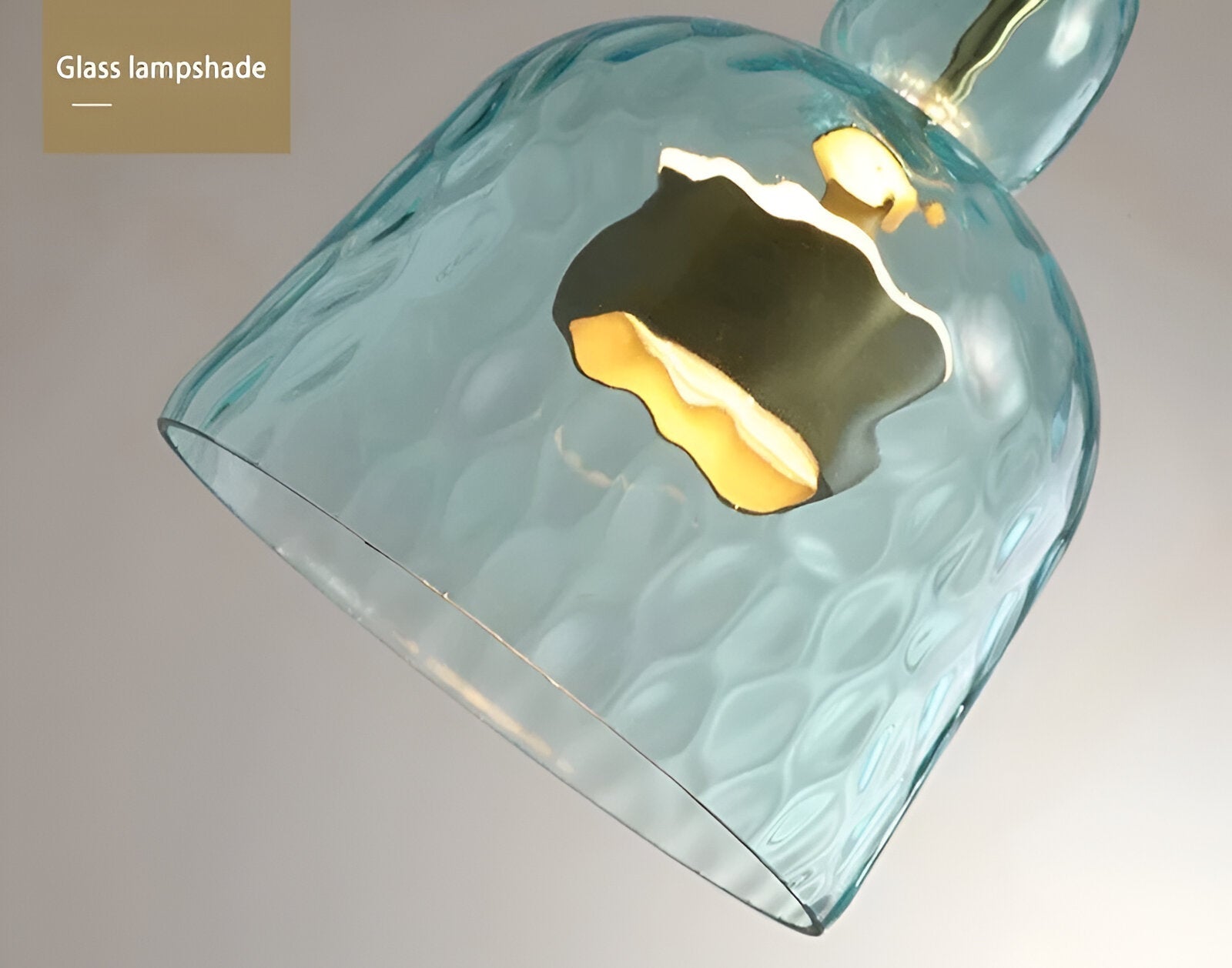 Noordse Hanglamp Van Gekleurd Glas In Macaron Stijl