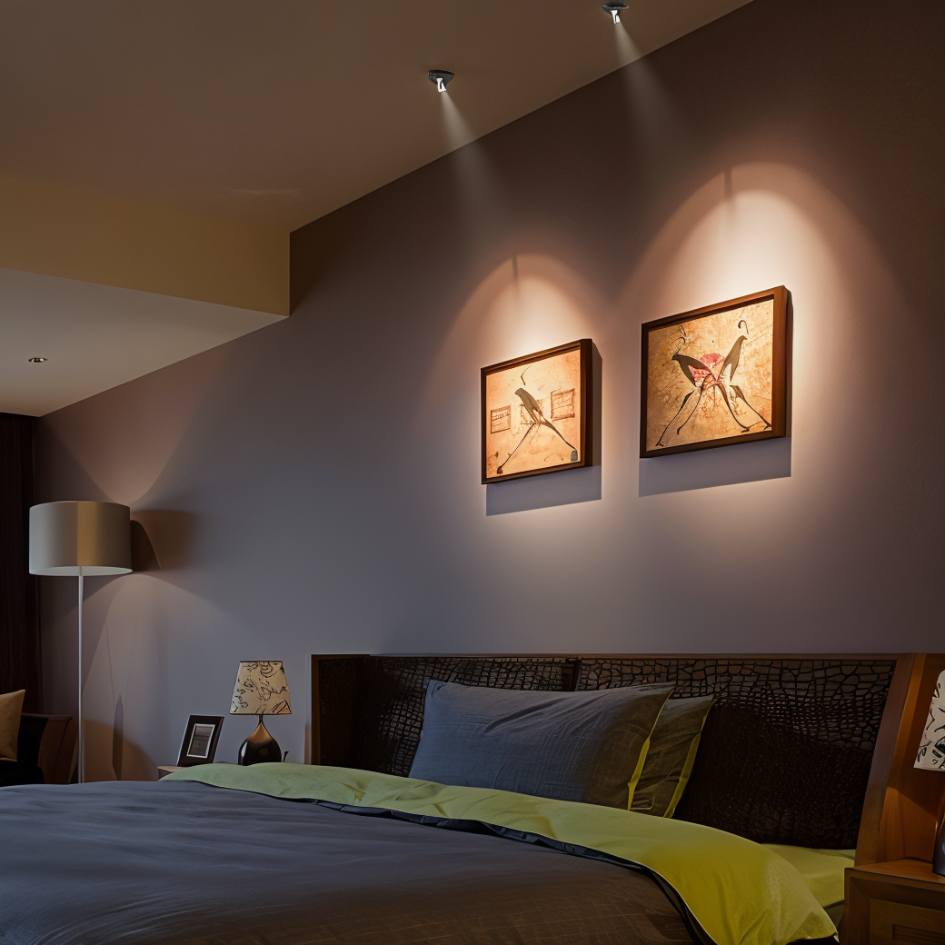 Dimbare Draadloze LED Spotlamp Met Afstandsbediening
