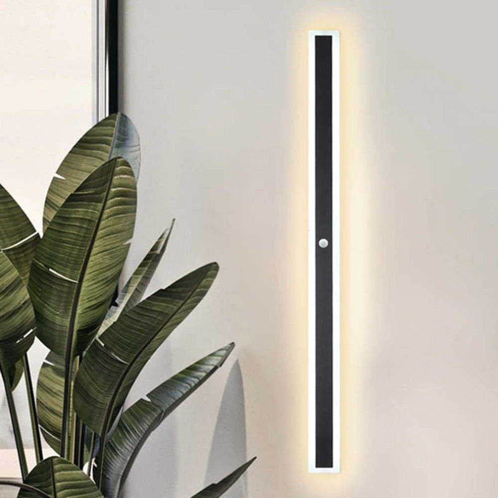 Moderne Rechthoekige LED Buitenlamp Met Bewegingssensor