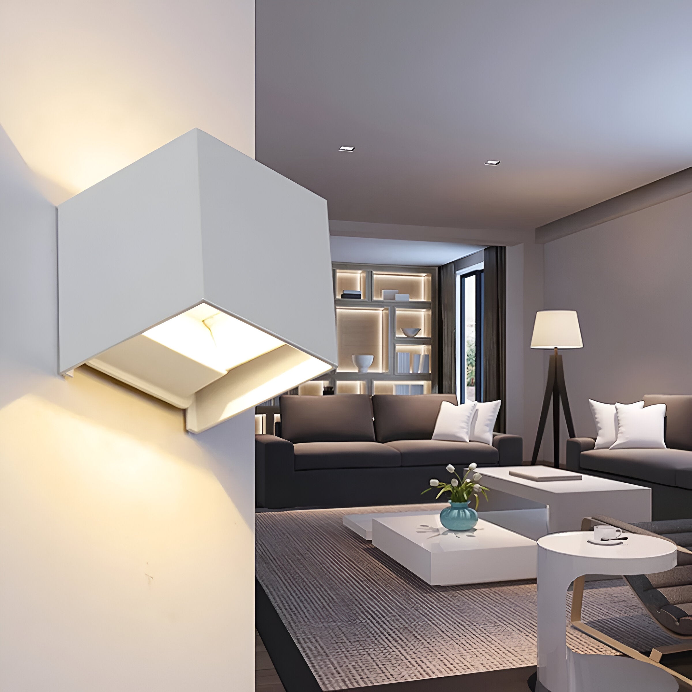 Moderne LED Wandlamp Met Bewegingssensor